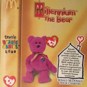 McDonalds Ty Millennium Beanie Baby Happy Meal